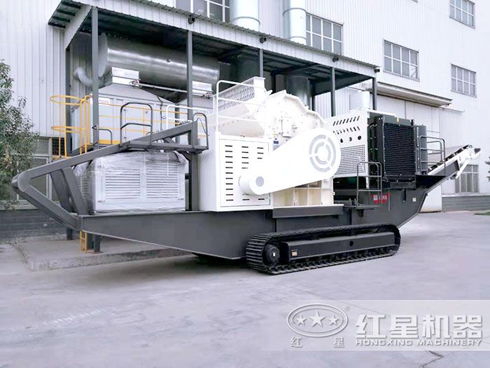 履帶移動碎沙機(jī)
