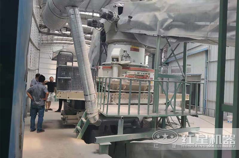 制砂機現(xiàn)場實拍