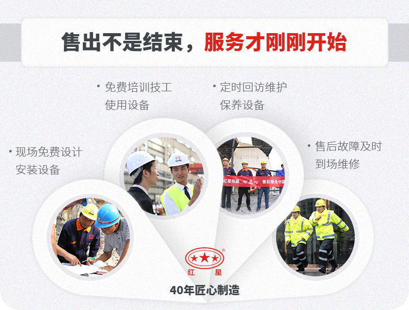 紅星機(jī)器客戶服務(wù)
