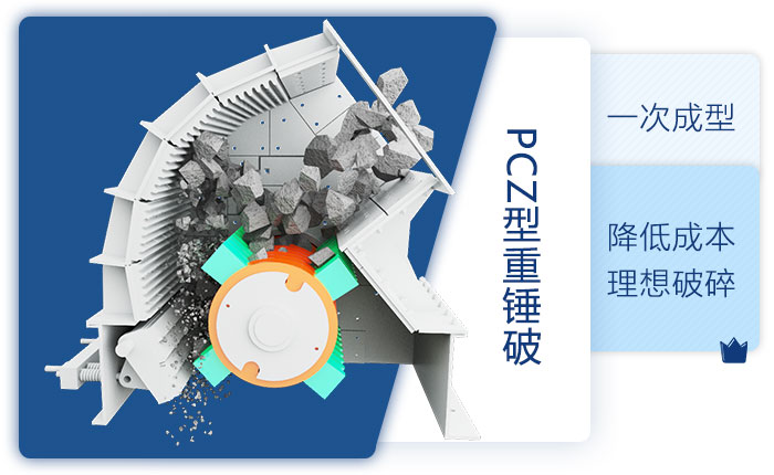 重錘破可實現(xiàn)一次成型