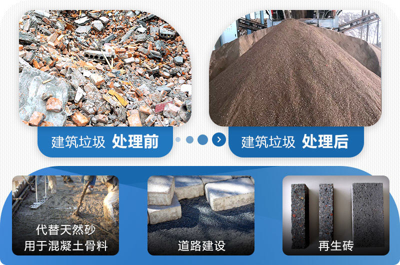 建筑垃圾經(jīng)過(guò)處理之后利潤(rùn)高