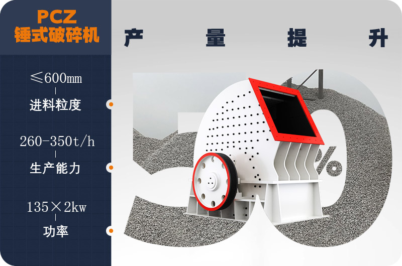 重錘式破碎機優(yōu)勢