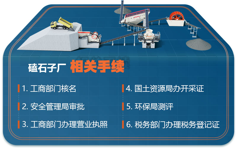 磕石子需要什么手續(xù)