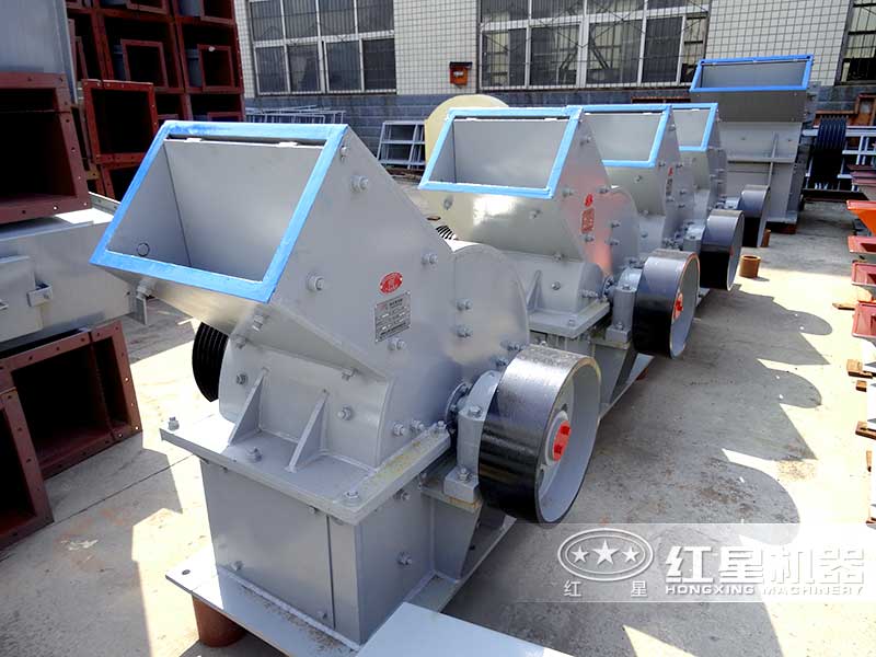 小型錘式破碎機(jī)實拍