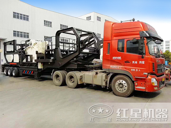 280t/h移動(dòng)嗑石機(jī)_碎石機(jī)