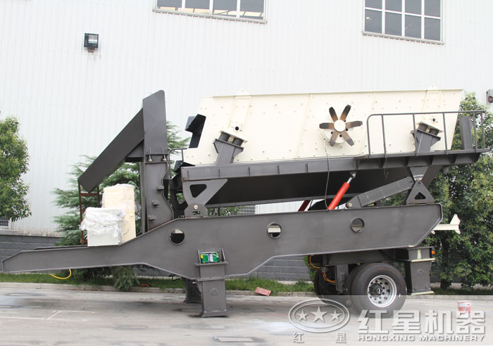 移動(dòng)小型篩沙機(jī)