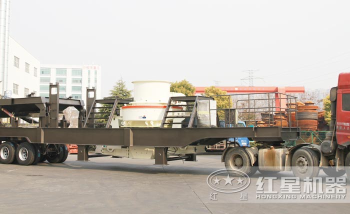 移動河卵石制沙機(jī)