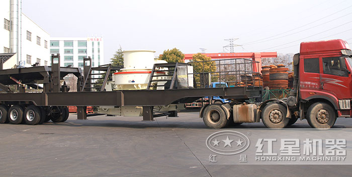 車載移動(dòng)型沙場(chǎng)磨砂機(jī)