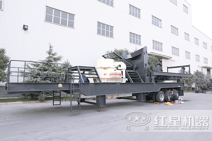 移動(dòng)大型碎砂機(jī)