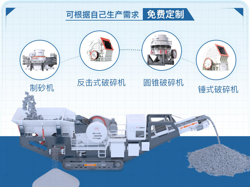 車載移動(dòng)破碎機(jī)設(shè)備配備