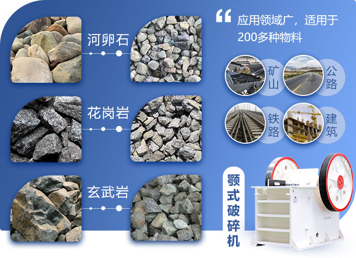 顎式破碎機(jī)——可破碎多種物料