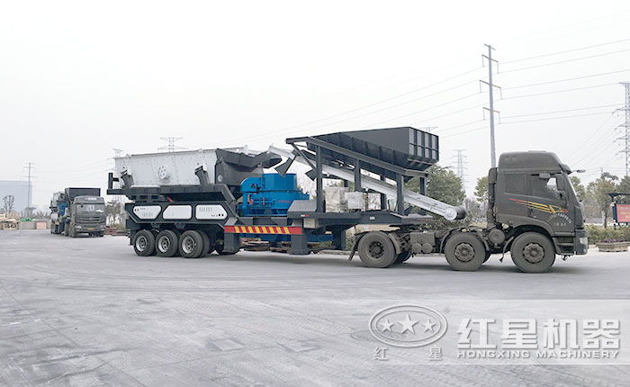 車載移動(dòng)制砂機(jī)