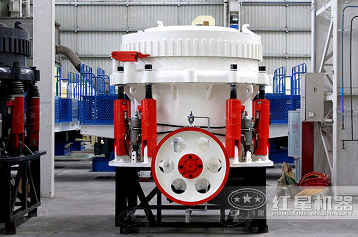 全液壓圓錐式破碎機(jī)產(chǎn)量高，能耗小