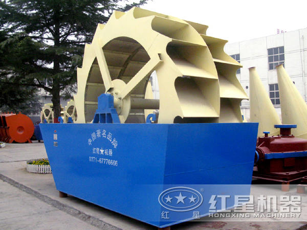 輪斗式洗砂機(jī)優(yōu)勢